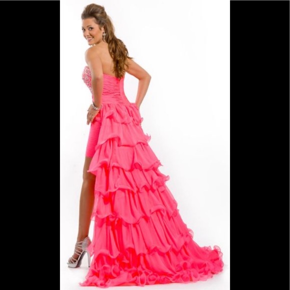 NWT Party Time Formal - 6047 - Highlow - Picture 2 of 8